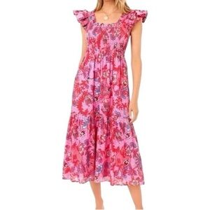 Tuckernuck Bougainvillea Breeze Dress Size XS